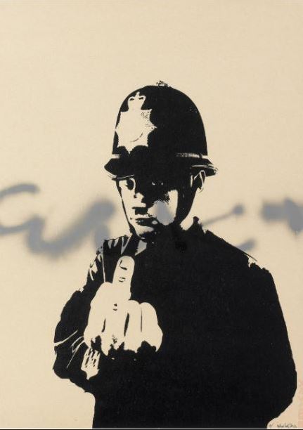 Banksy - Rude Copper