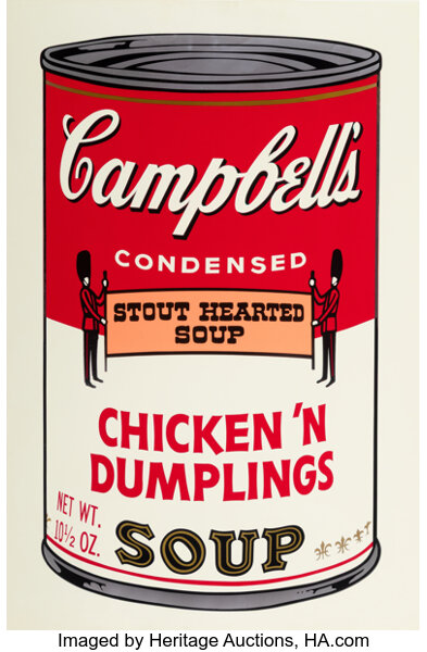 Andy Warhol - Chicken 'n Dumplings, from Campbell's Soup II