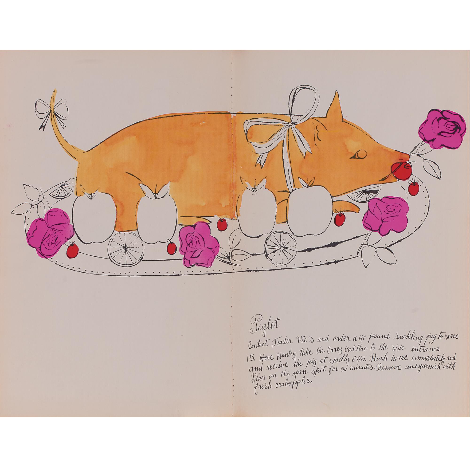 Andy Warhol - Piglet (from Wild Raspberries)