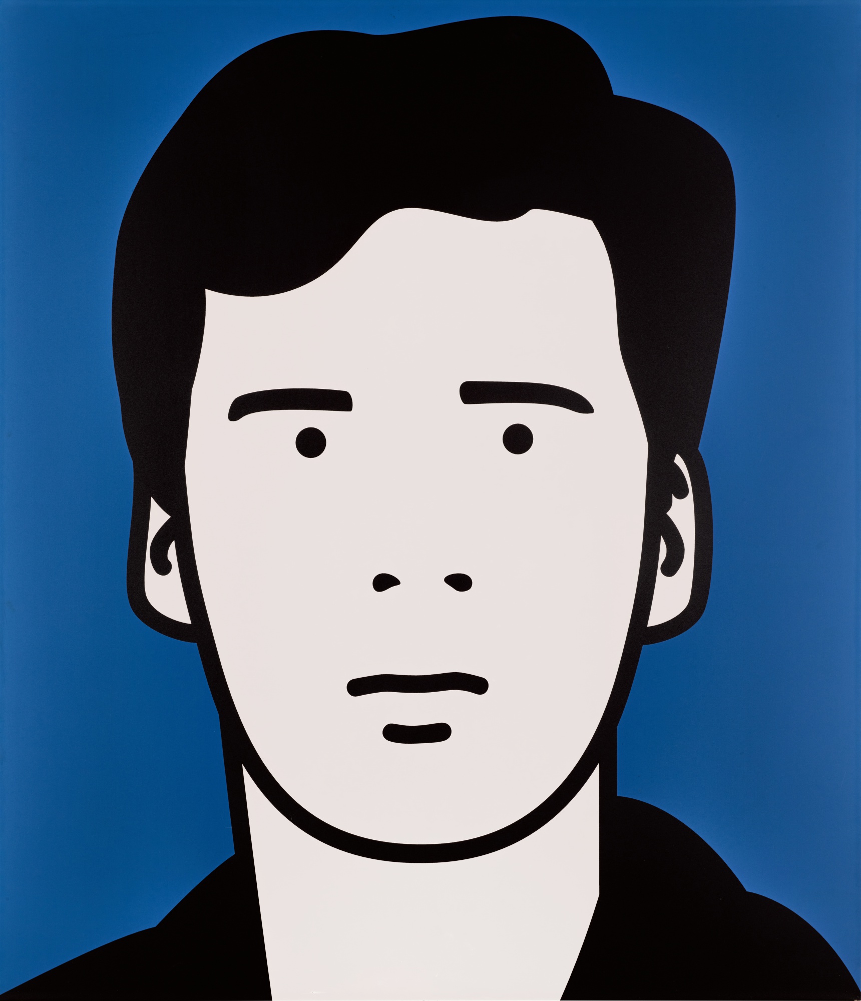 Julian Opie - Paul, Teacher.