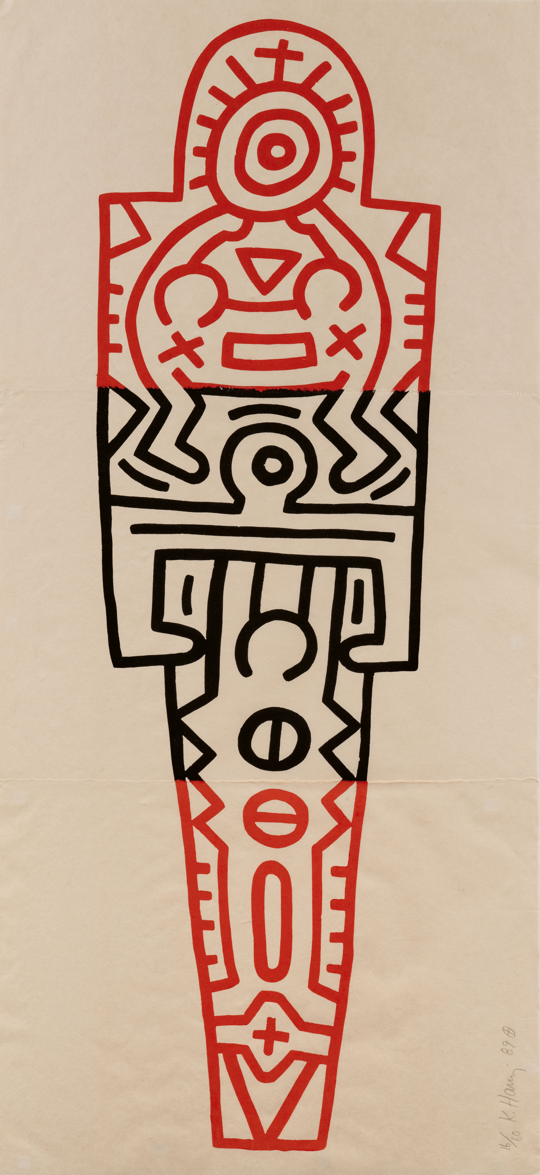 Keith Haring - Totem