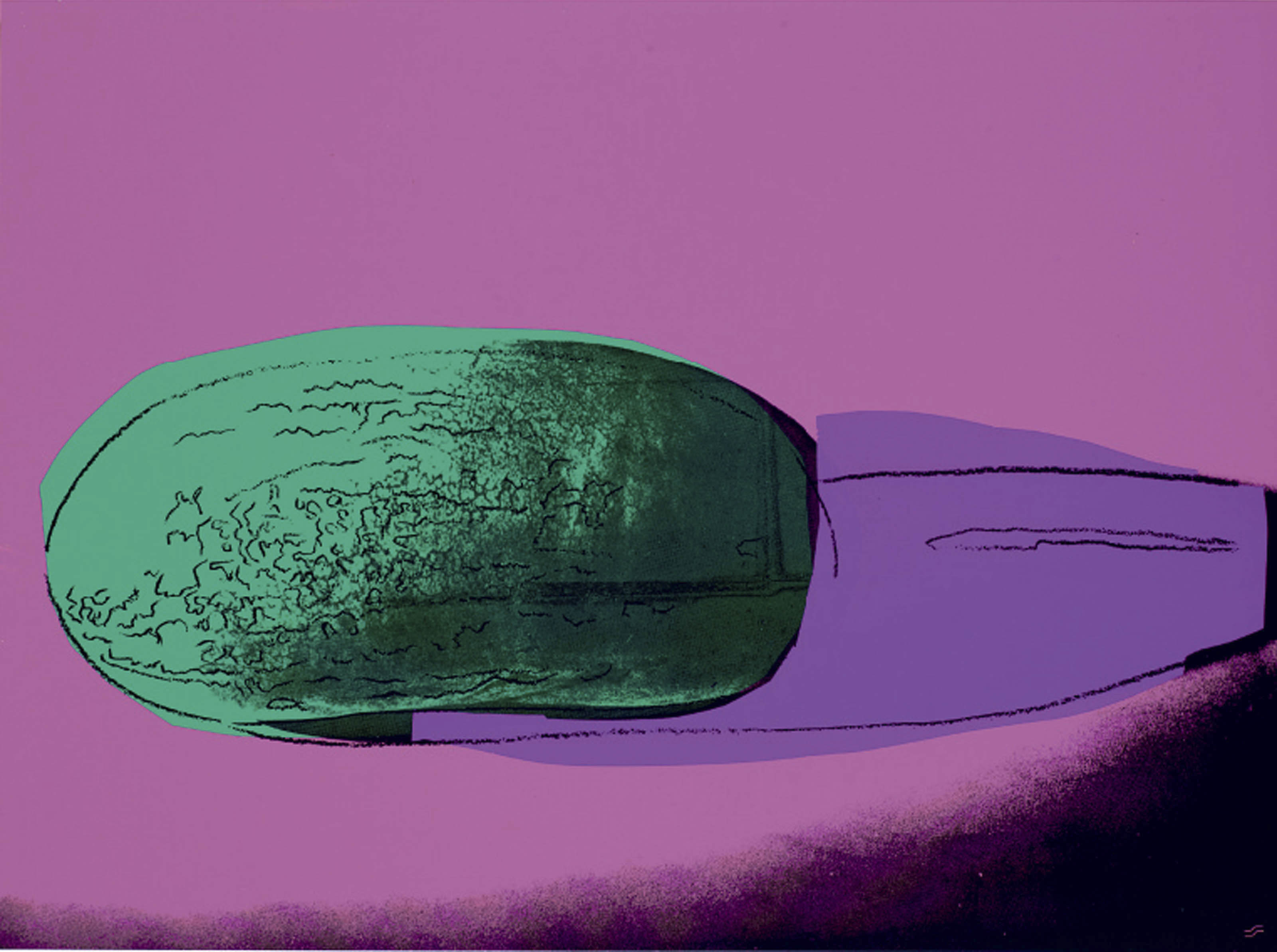 Andy Warhol - Watermelon, from Space Fruit: Still Lifes