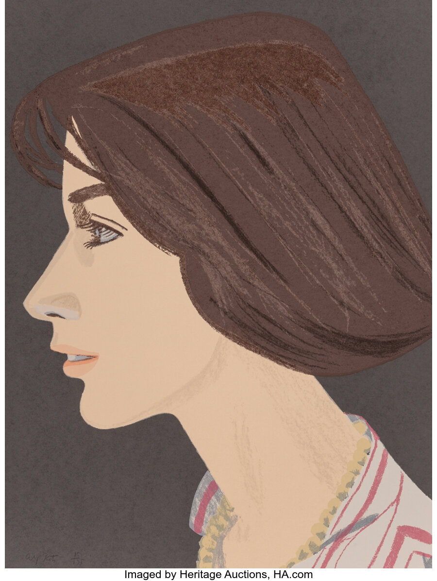 Alex Katz - Susan, from An American Portrait