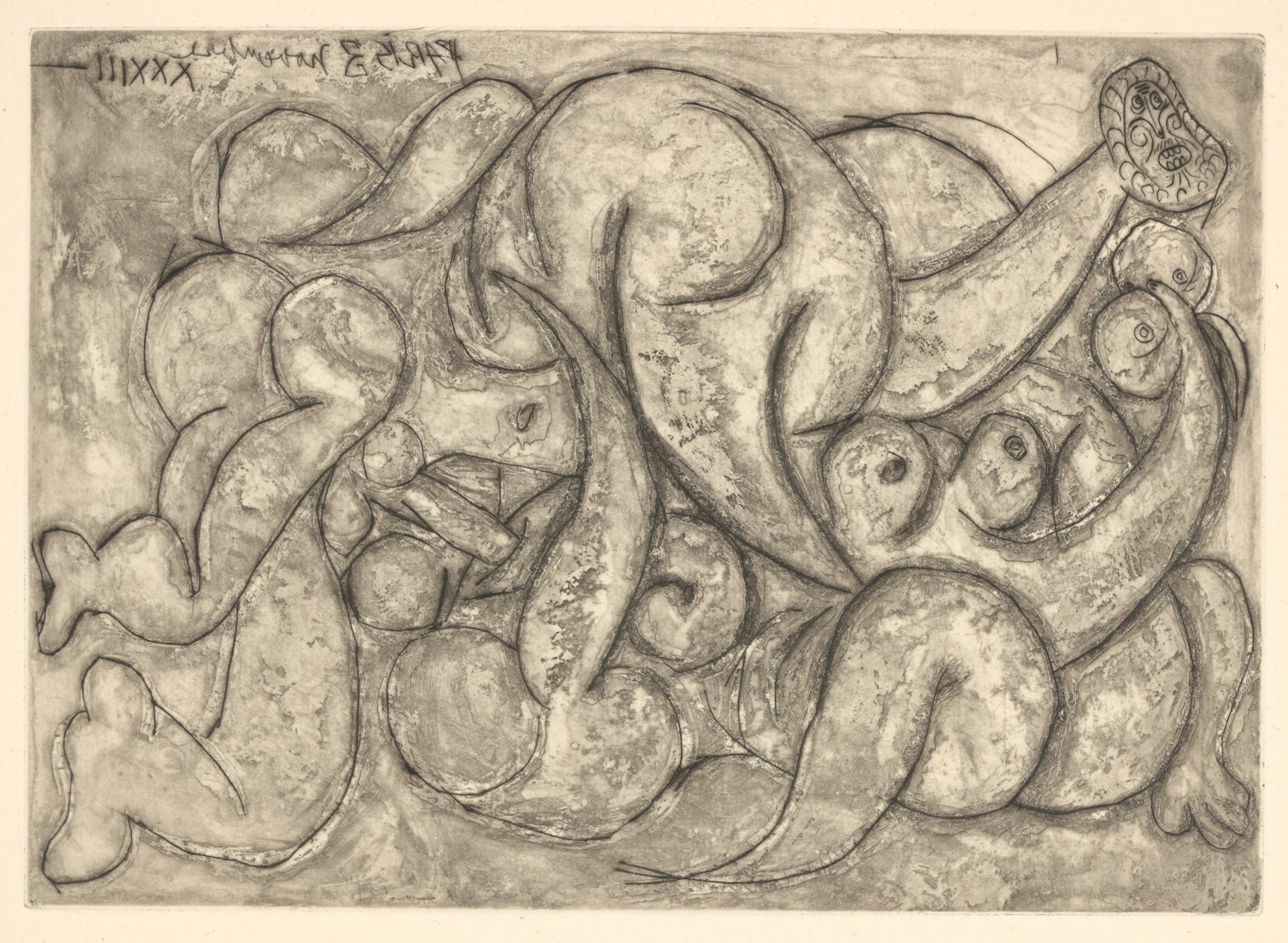 Pablo Picasso - Accouplement. II
