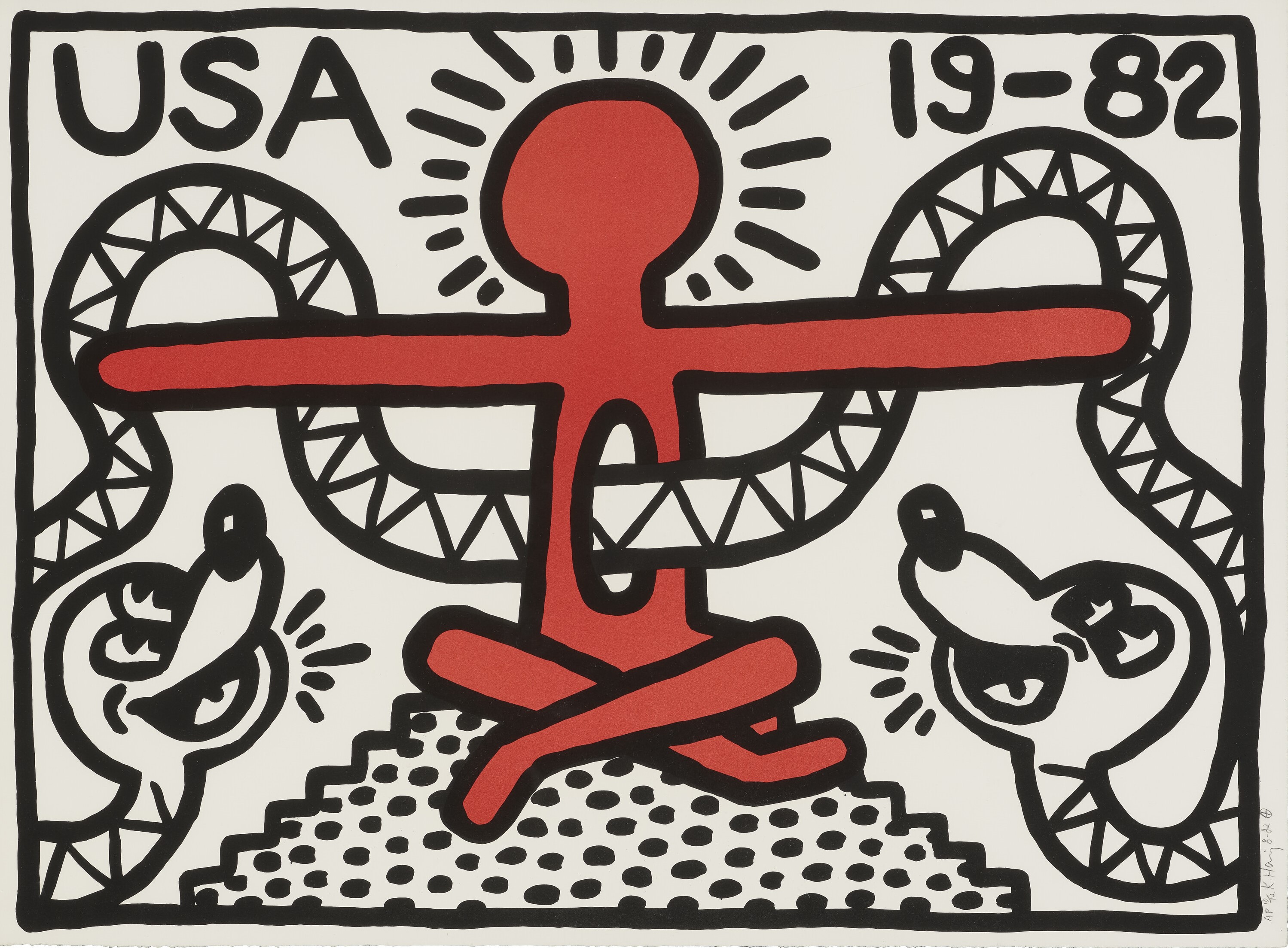 Keith Haring - USA 19-82