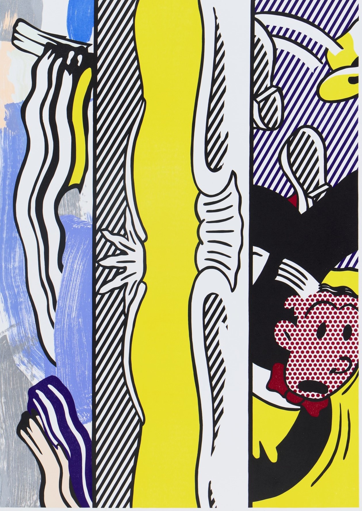 Roy Lichtenstein - Two Paintings: Dagwood, from the Paintings series