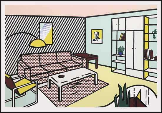 Roy Lichtenstein - Modern Room