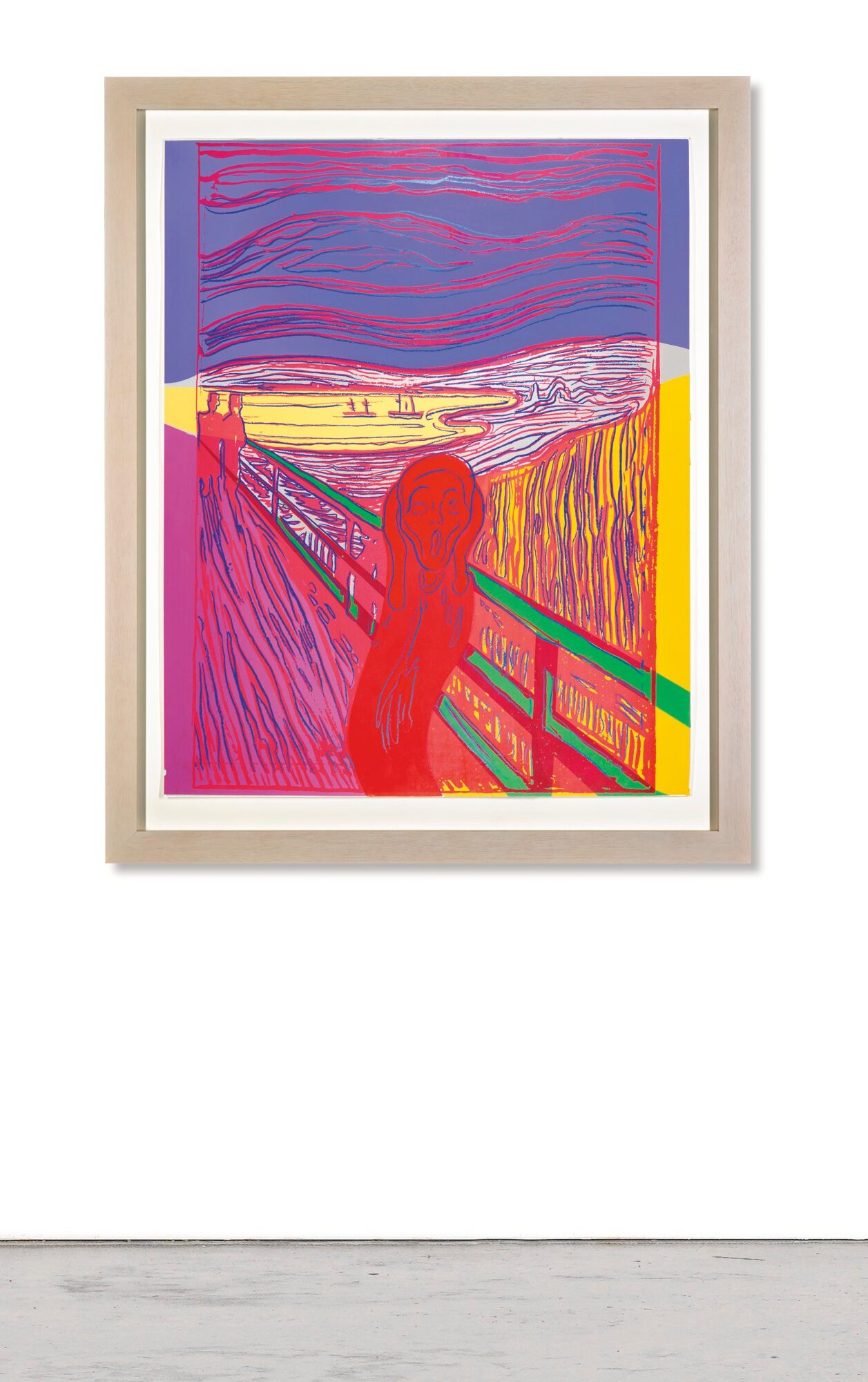 Andy Warhol - THE SCREAM (AFTER MUNCH) (F. & S. IIIA.58)