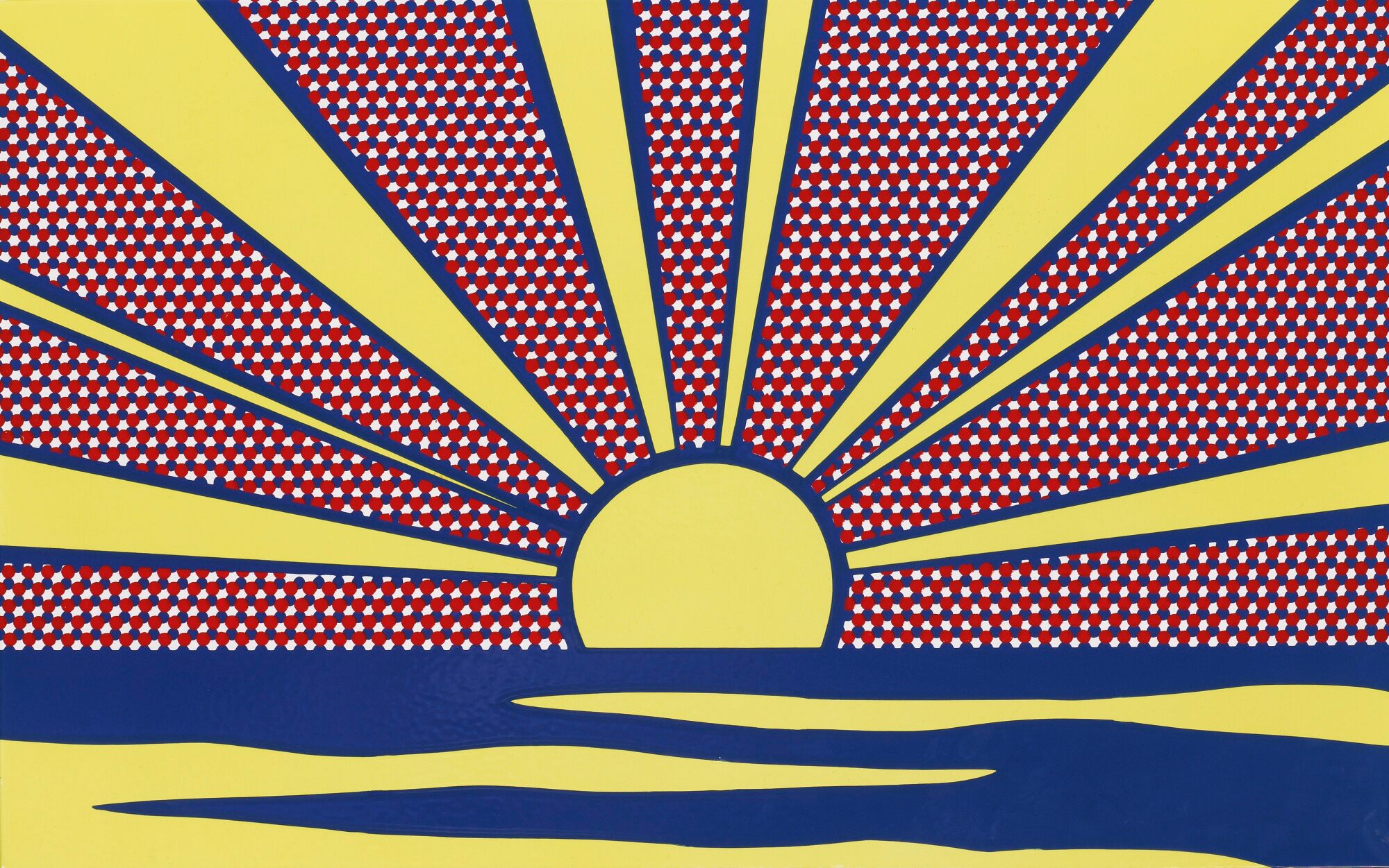Roy Lichtenstein - Sunrise