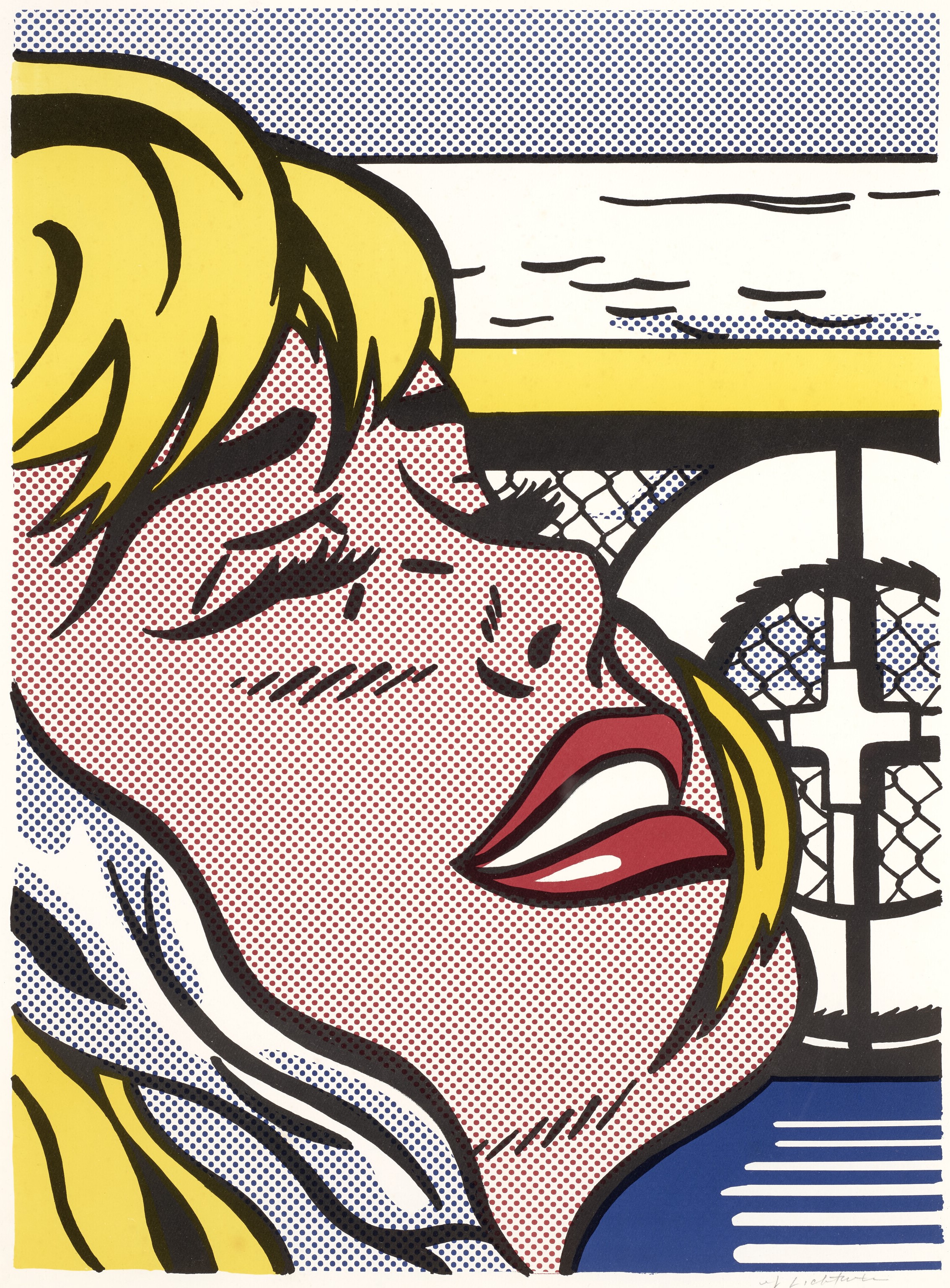 Roy Lichtenstein - Shipboard Girl