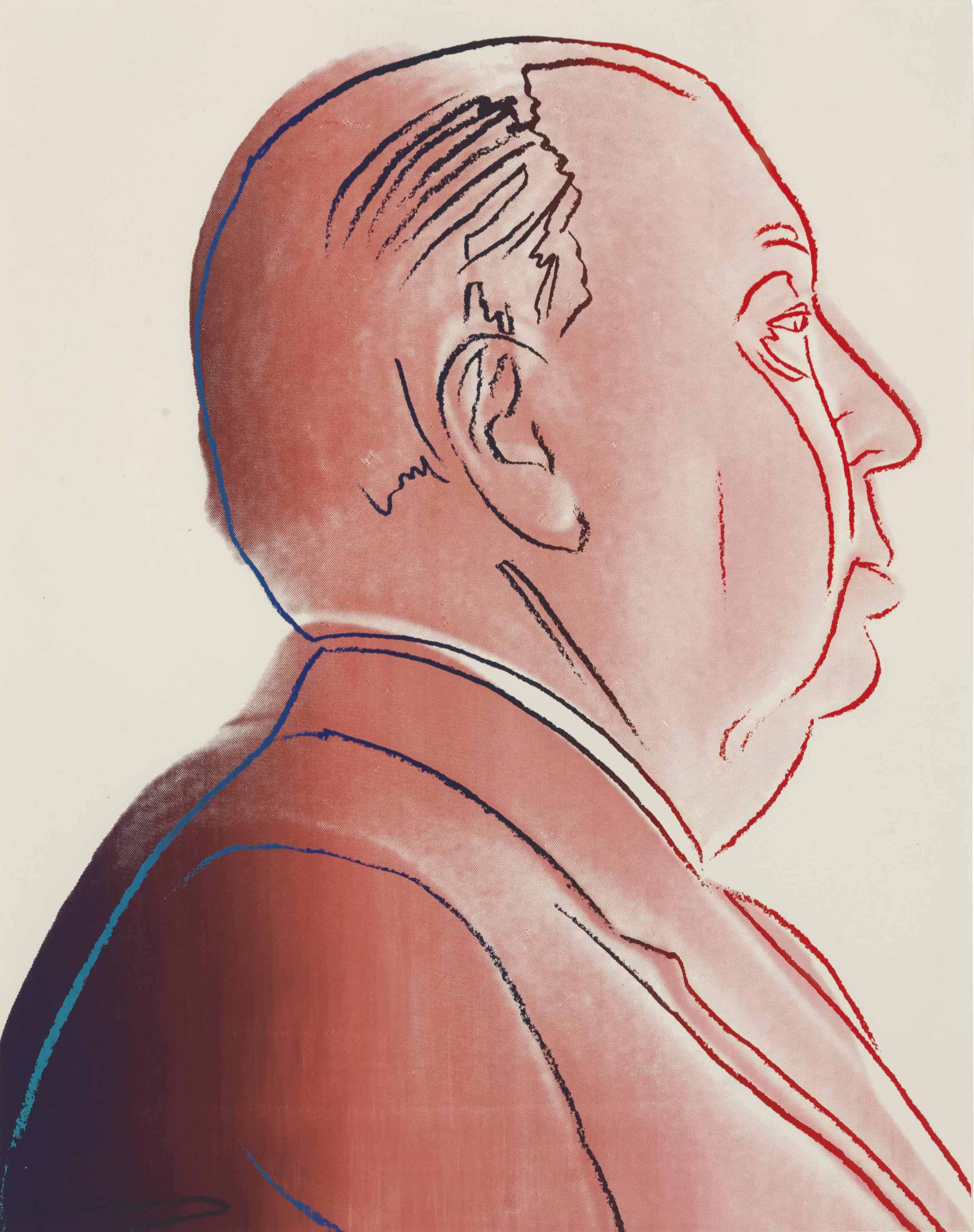 Andy Warhol - Alfred Hitchcock