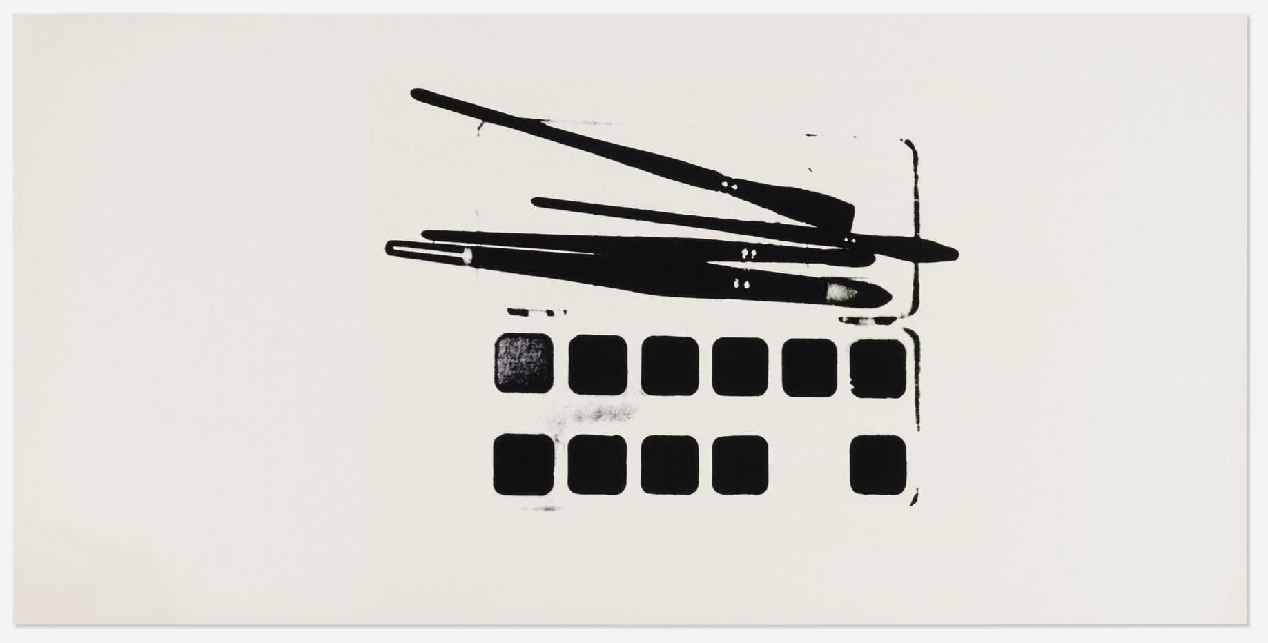 Andy Warhol - Watercolor Paint Kit with Brushes (Unique)