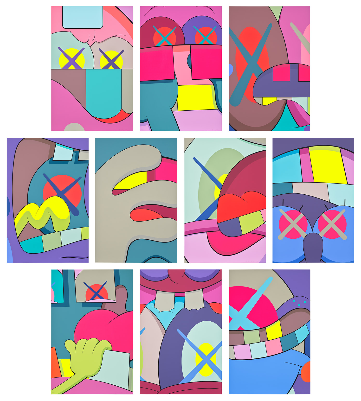 KAWS - UPS AND DOWNS