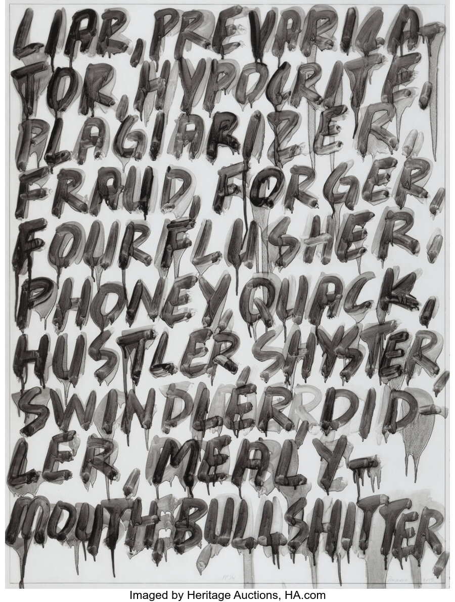 Mel Bochner - Liar
