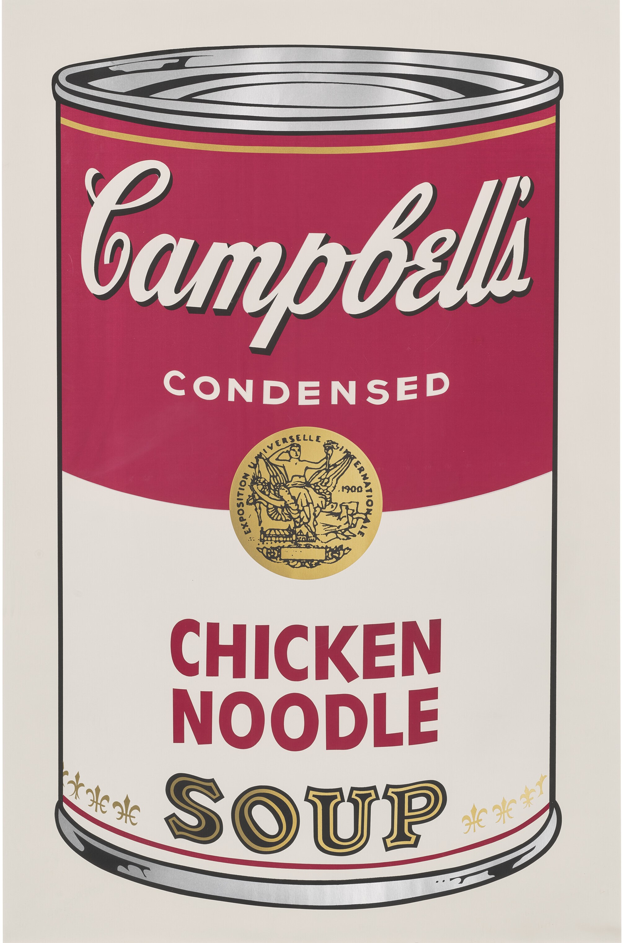 Andy Warhol - Chicken Noodle Soup, from: Campbell's Soup I
