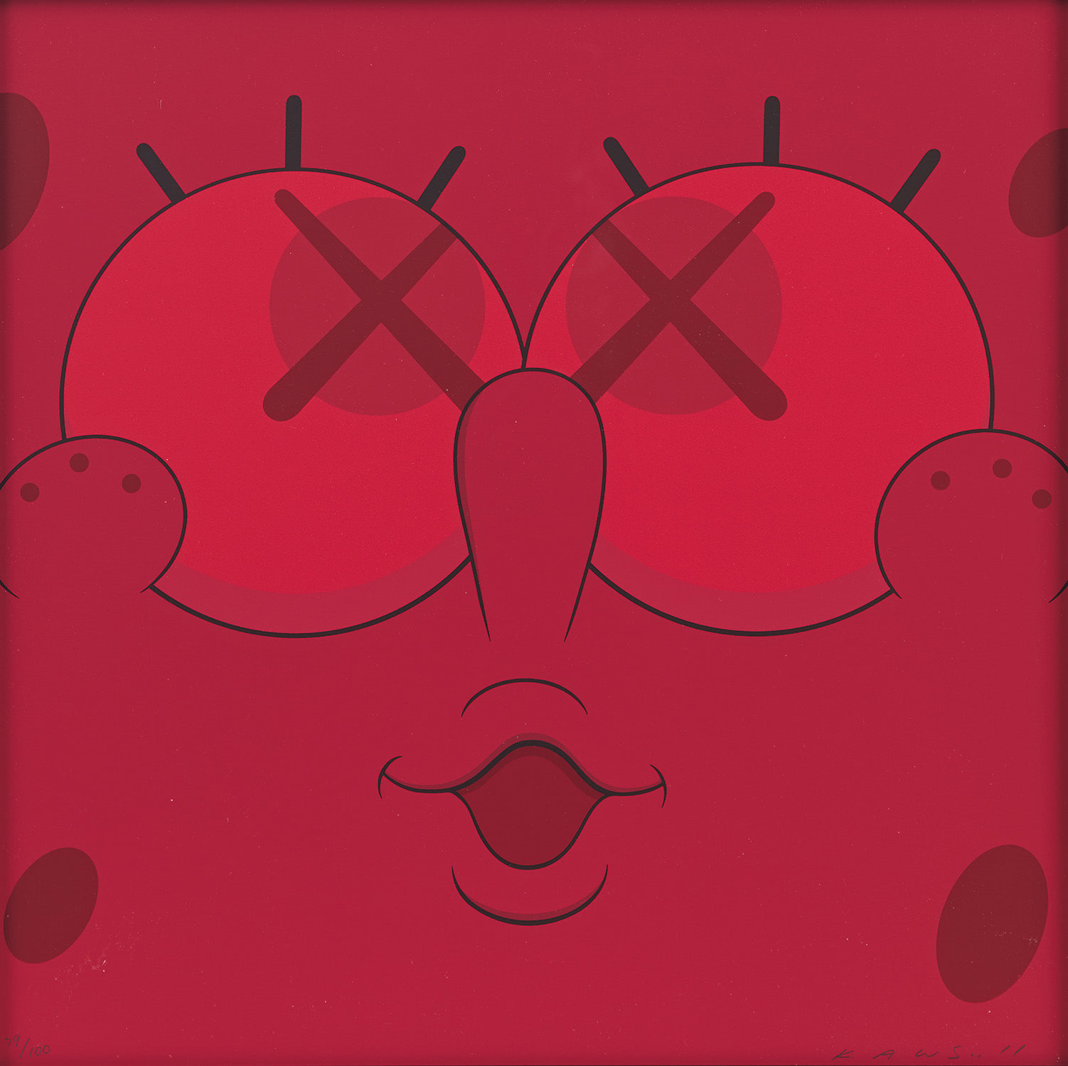 KAWS - KAWSBOB (Red)