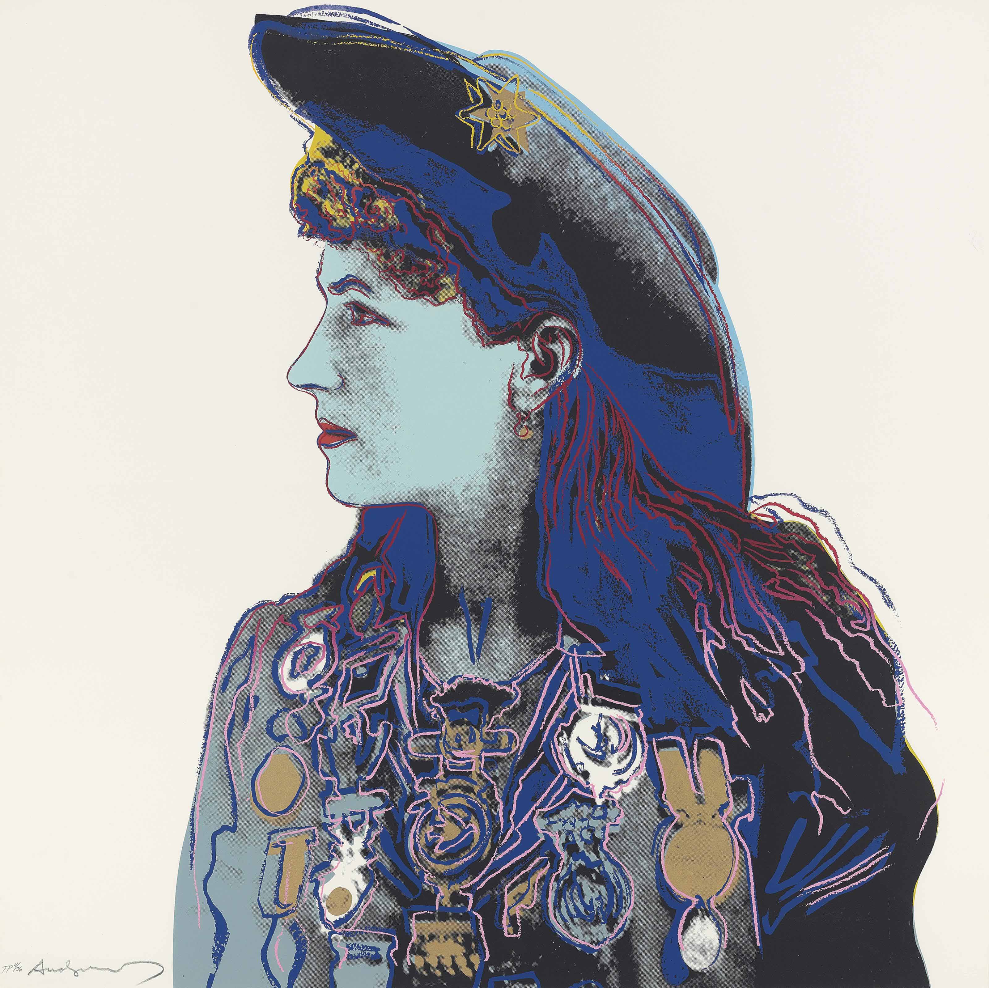 Andy Warhol - Annie Oakley, from: Cowboys and Indians