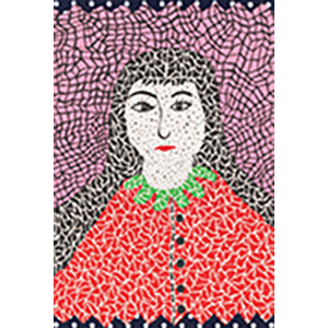 Yayoi Kusama - Self-portrait (Kusama 9)