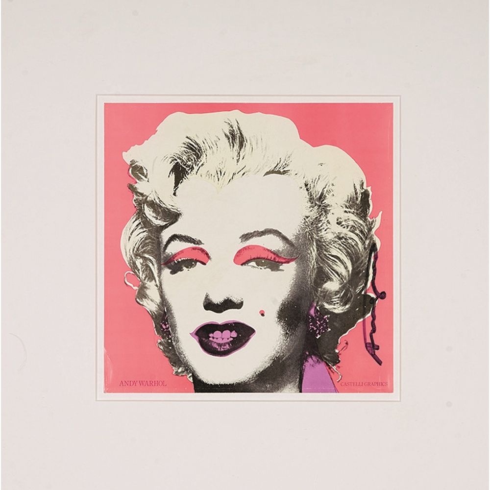 Andy Warhol - Marilyn Monroe, Castelli Graphics Invitation, 1981