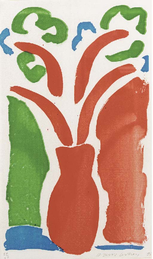 David Hockney - The Red Pot