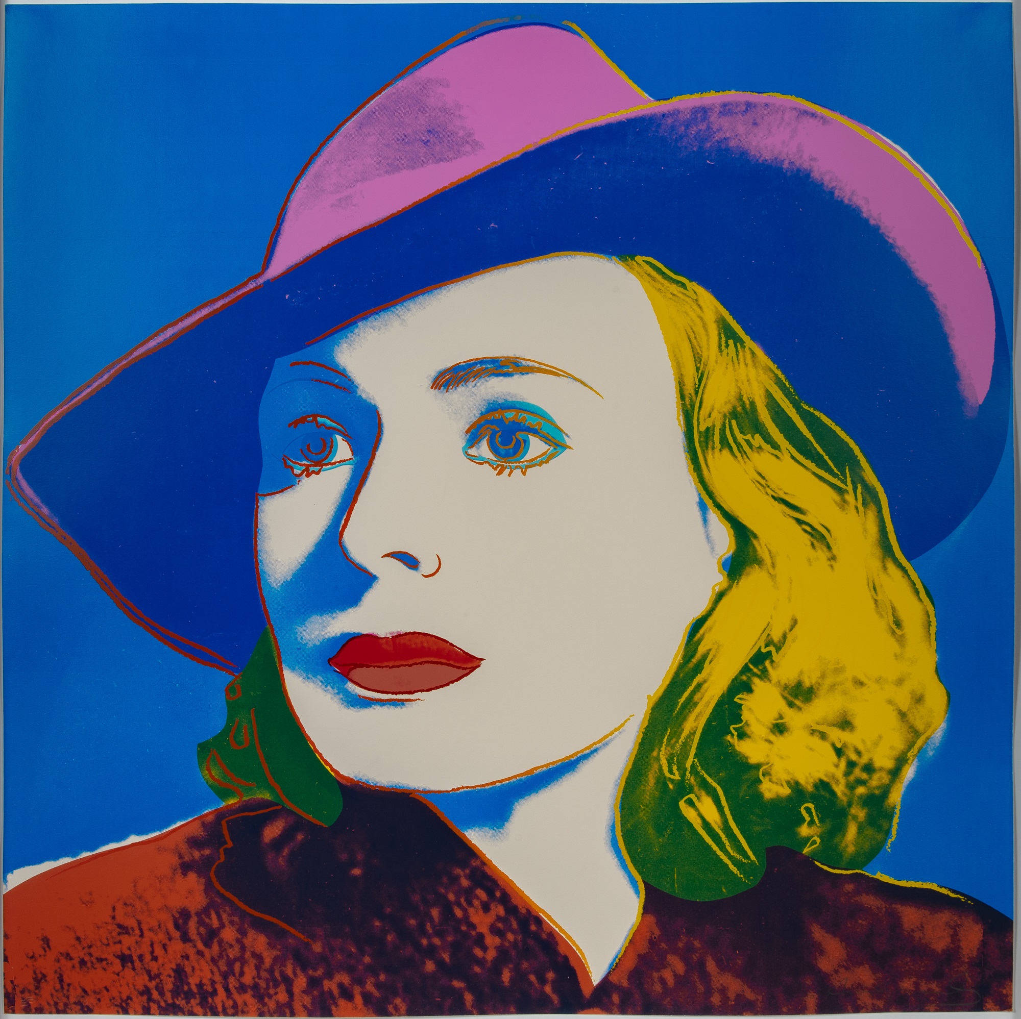 Andy Warhol - INGRID BERGMAN WITH HAT (FELDMAN/SCHELLMANN II.315)