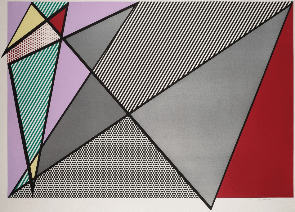 Roy Lichtenstein - Imperfect 63⅜ by 88⅞