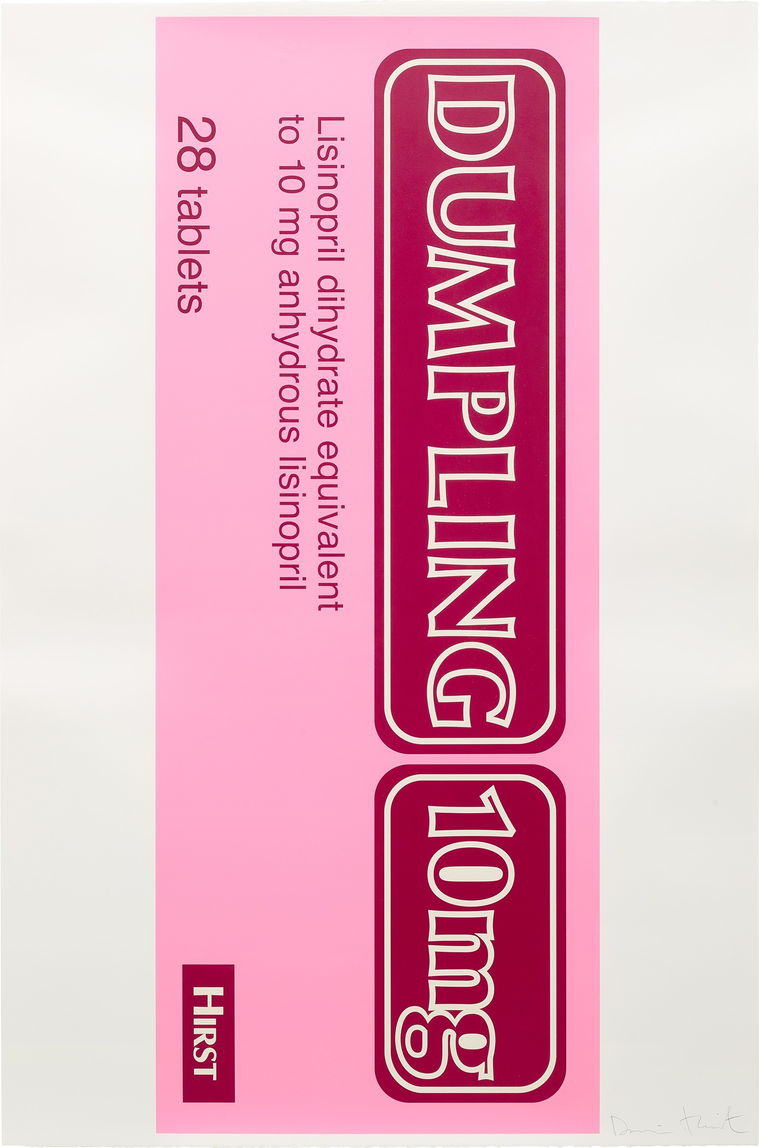 Damien Hirst - Dumpling, from The Last Supper