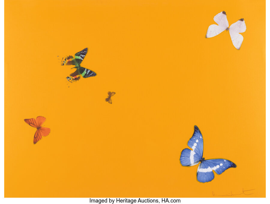 Damien Hirst - Be Careful, from Lessons in Love