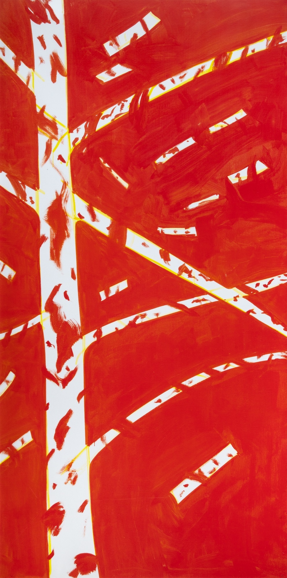 Alex Katz - Red Tree