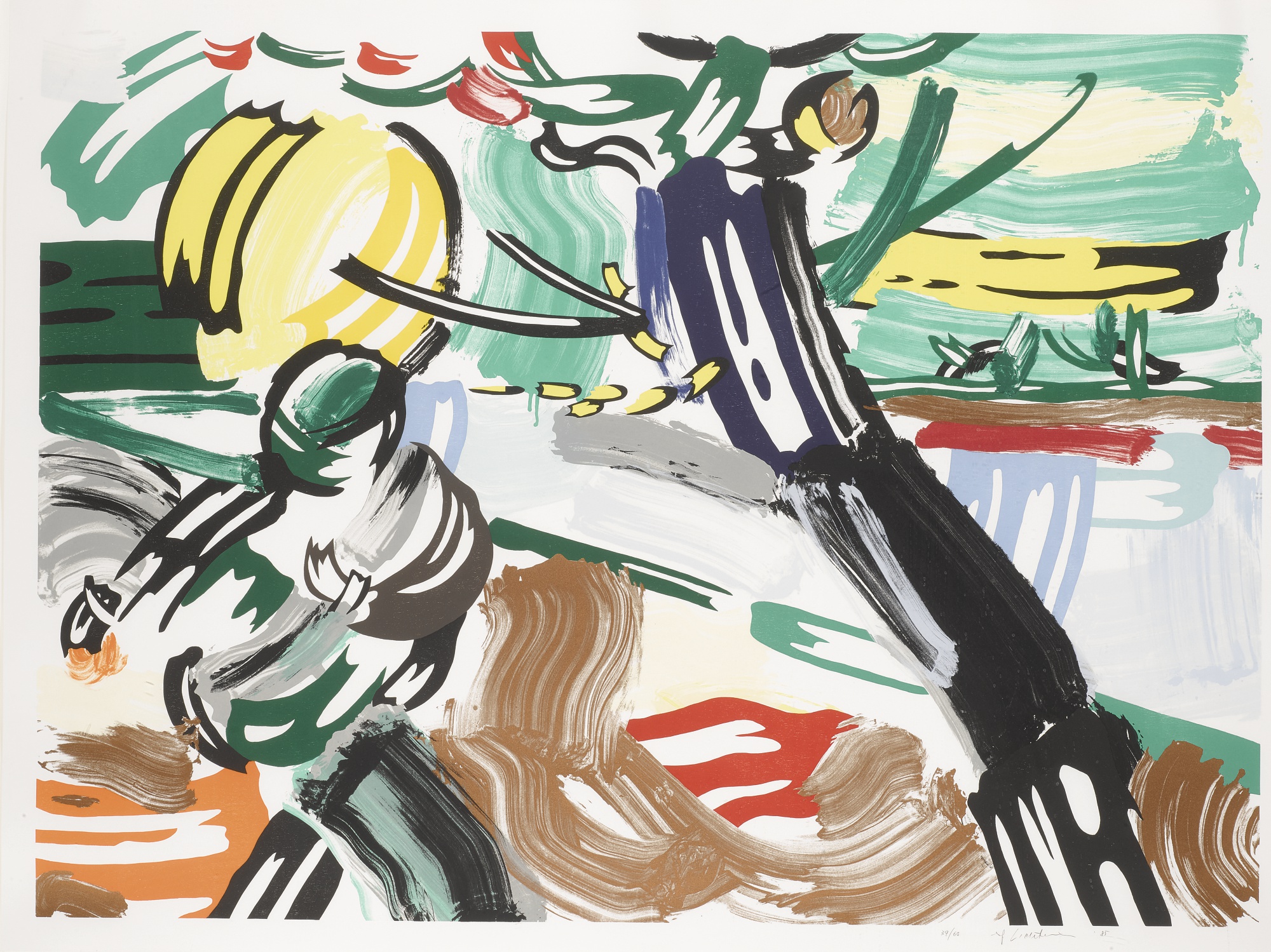 Roy Lichtenstein - THE SOWER (CORLETT 211)