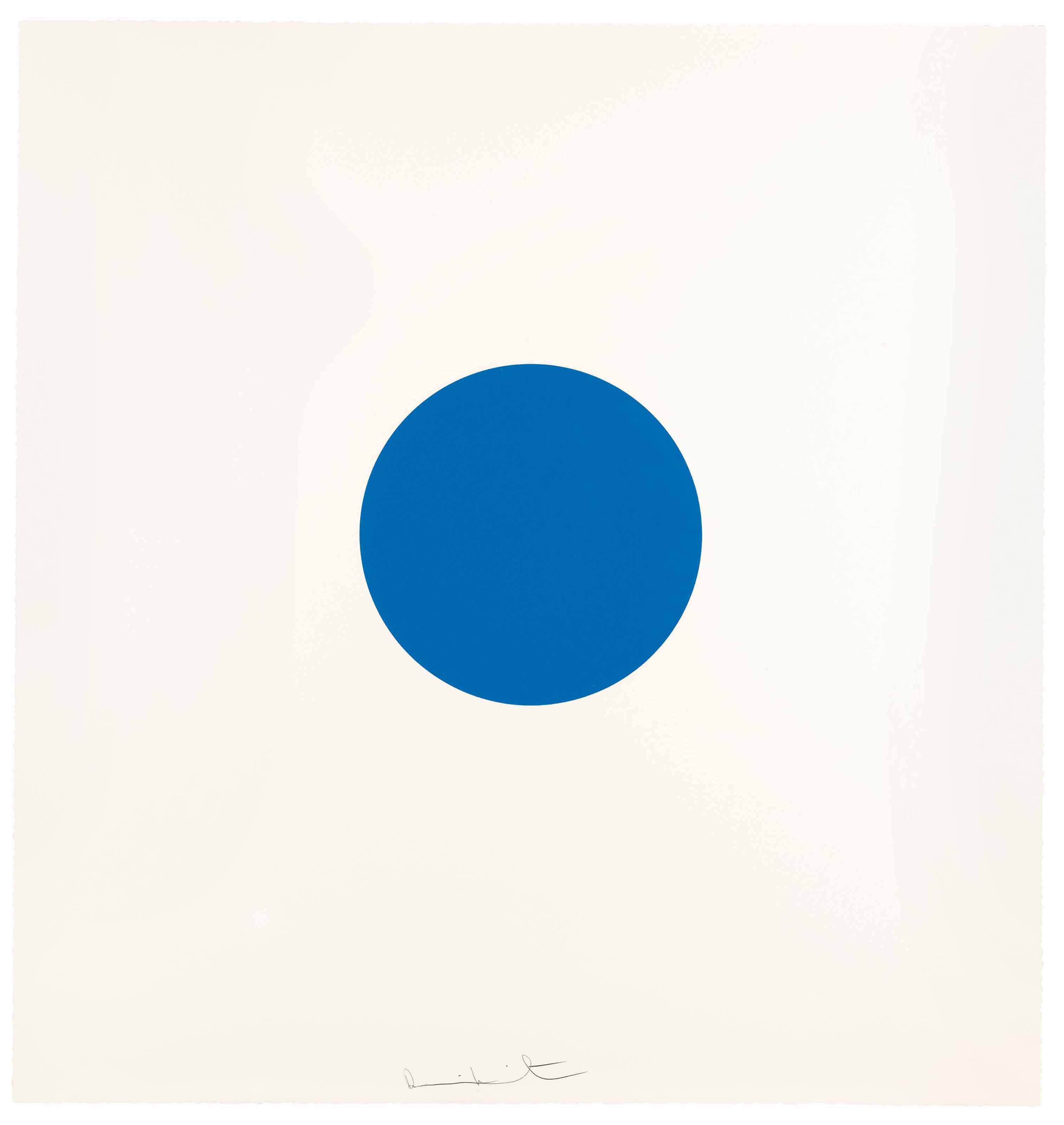 Damien Hirst - Pridinol, from 12 Woodcut Spots