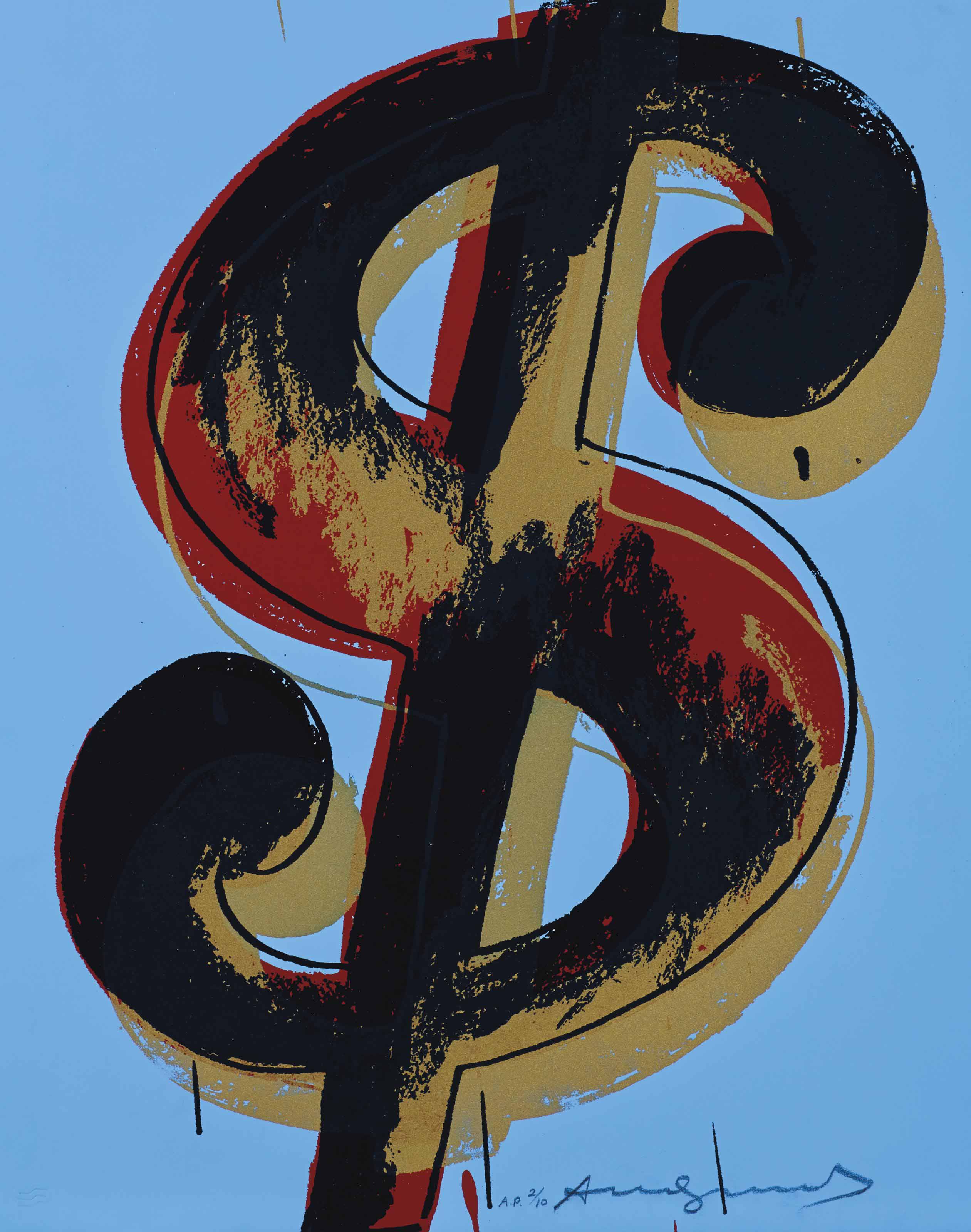 Andy Warhol - Dollar Sign