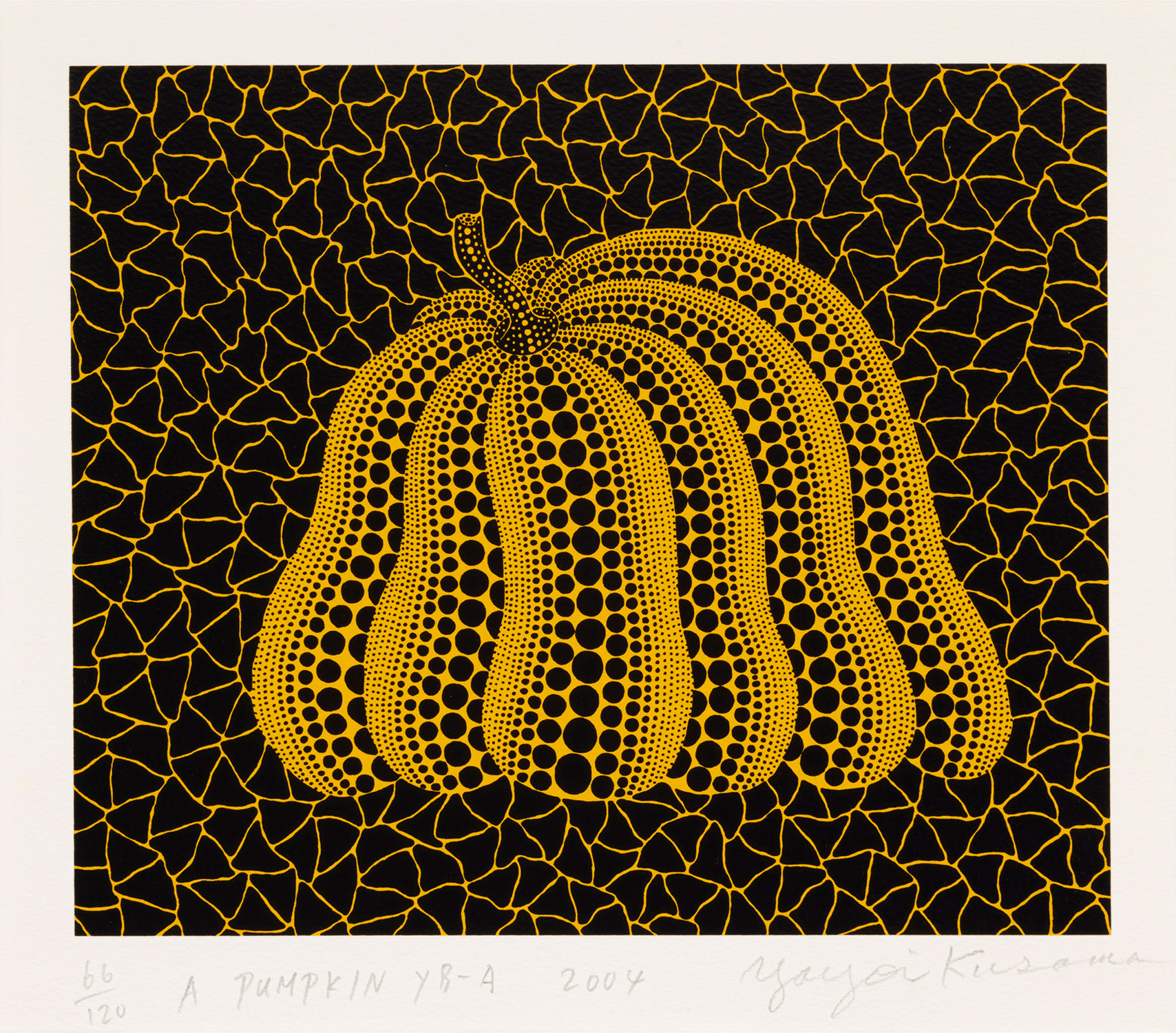 Yayoi Kusama - A Pumpkin (YB-A)