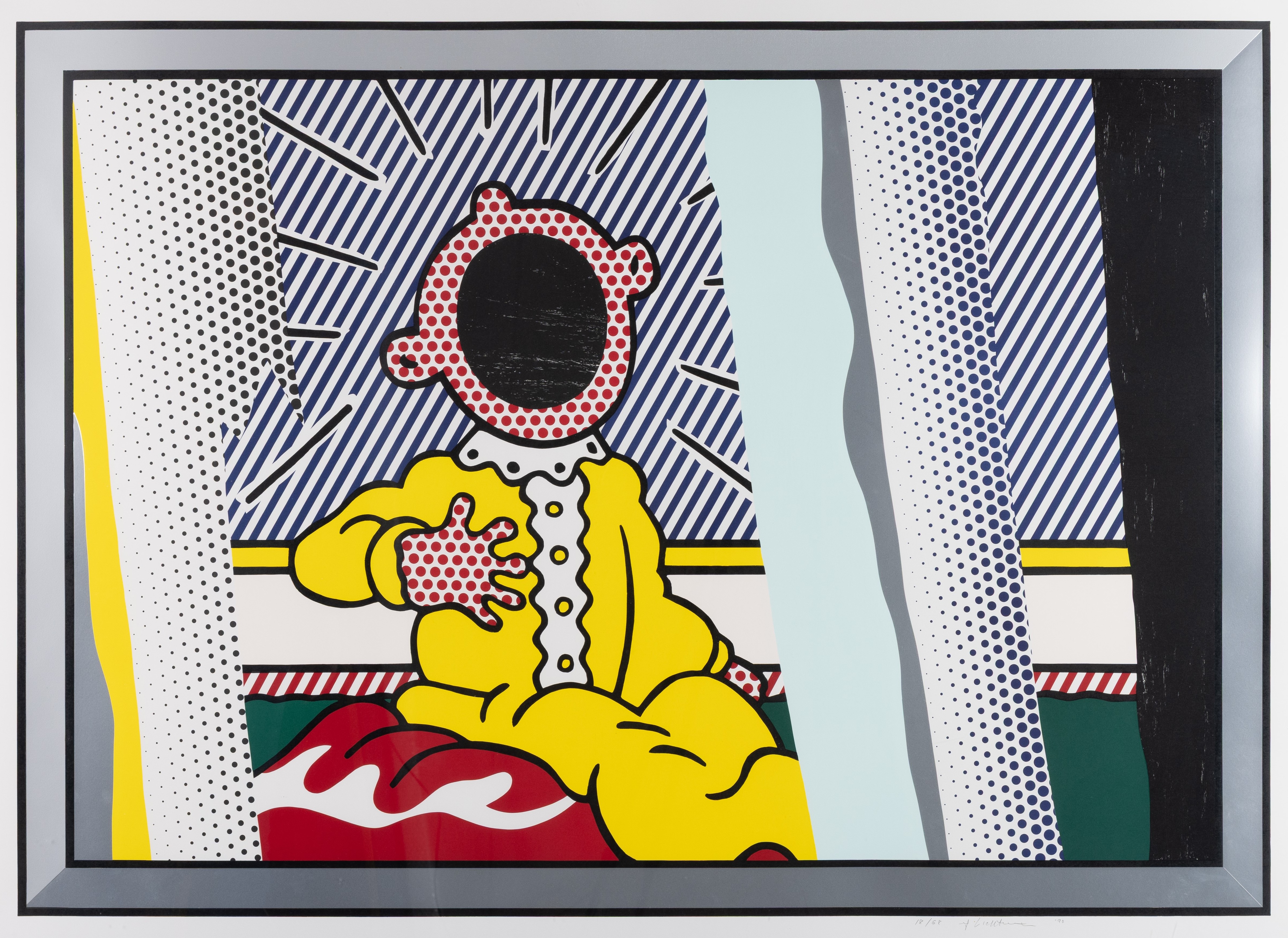 Roy Lichtenstein - Reflections on the Scream, from Reflections