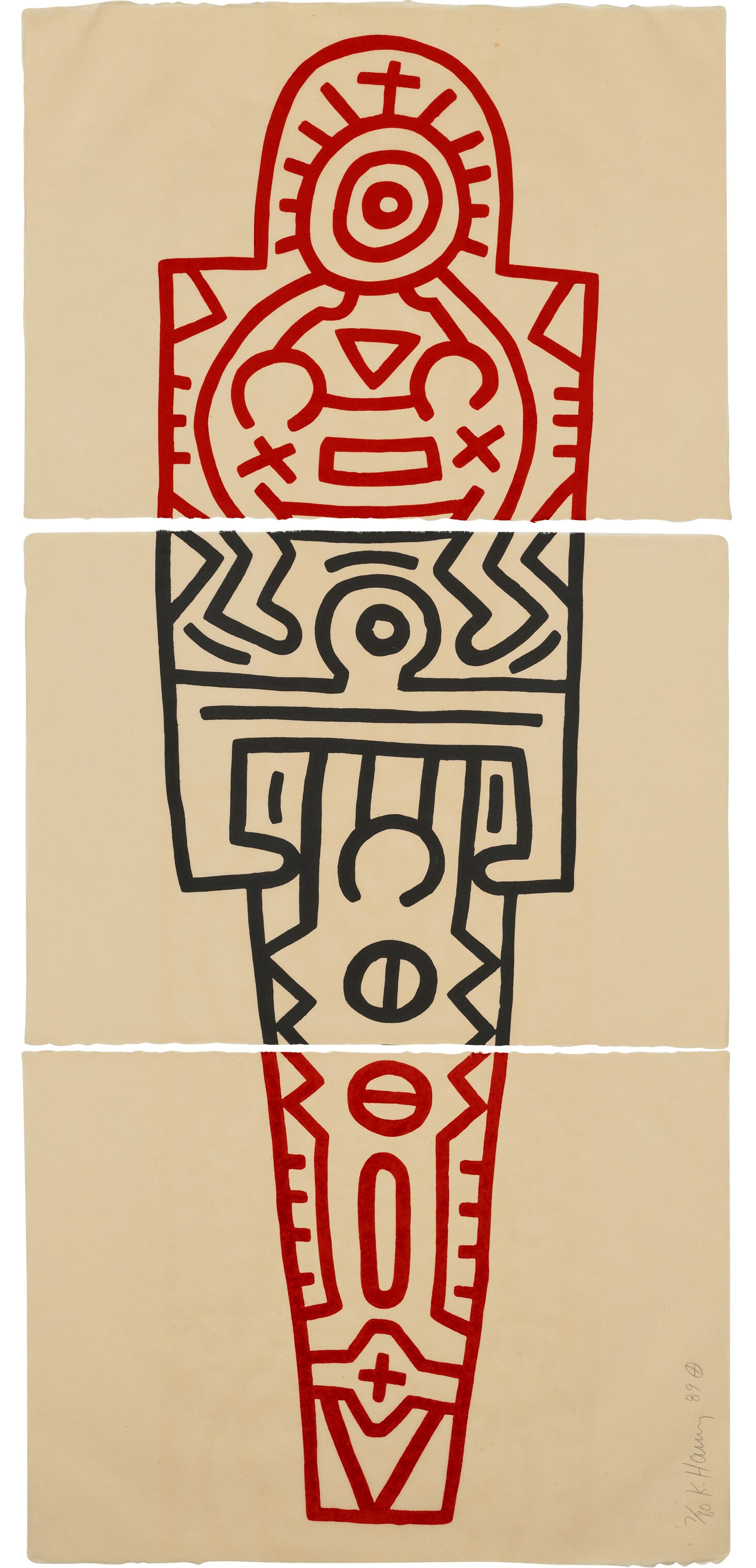Keith Haring - Totem
