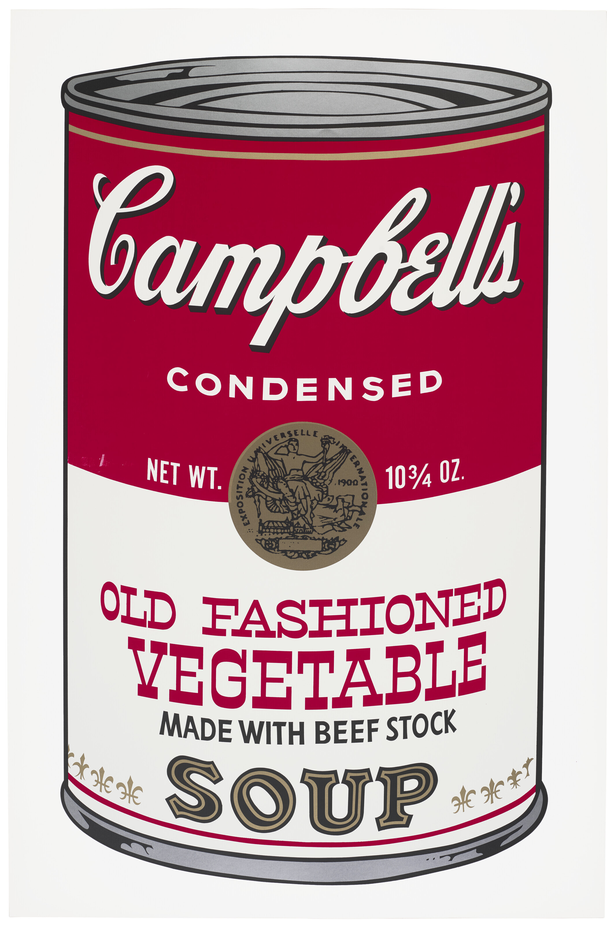 Andy Warhol - Old Fashioned Vegetable, from Campbell's Soup II
