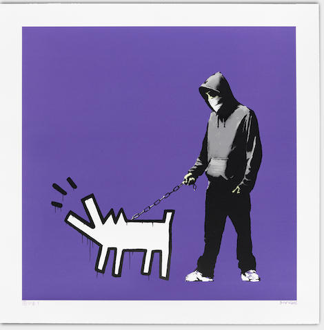 Banksy - Choose Your Weapon (Dark Purple)
