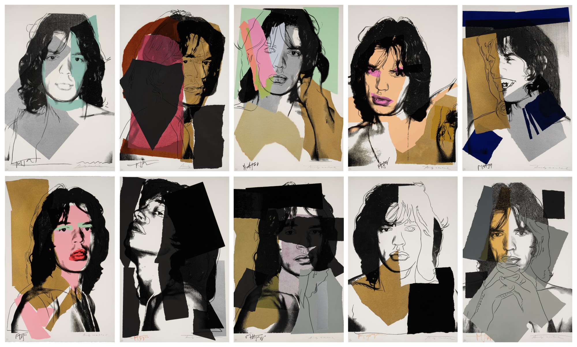 Andy Warhol - Mick Jagger