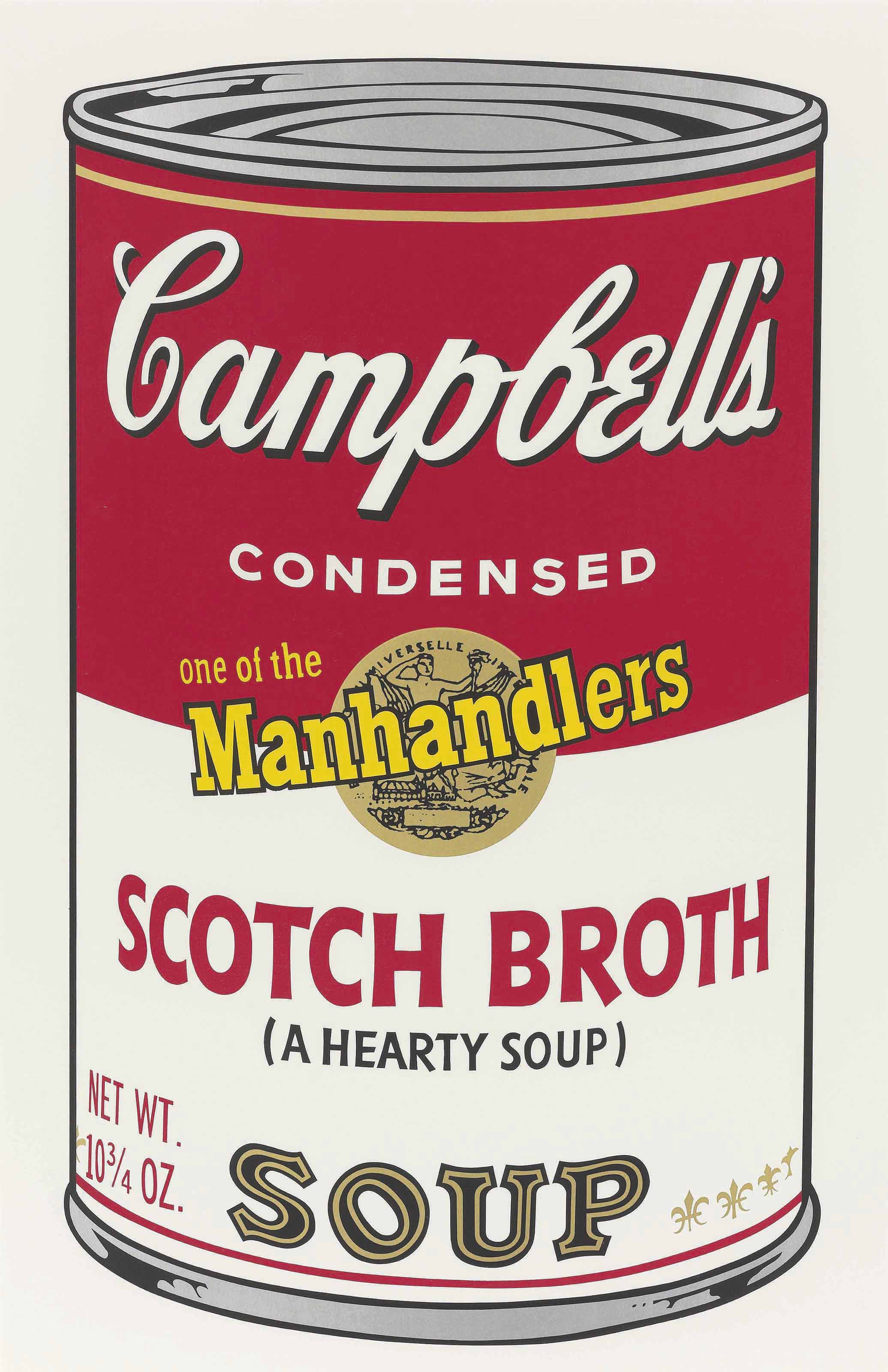 Andy Warhol - Scotch Broth, from: Campbell's Soup II