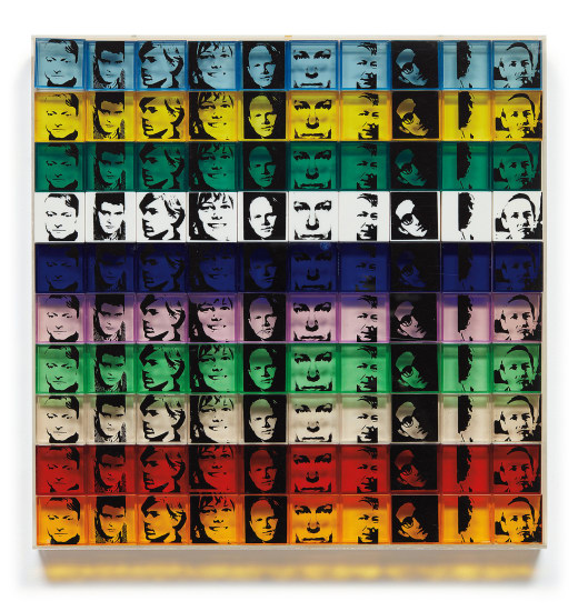 Andy Warhol - Portrait of the Artists, from Ten from Leo Castelli