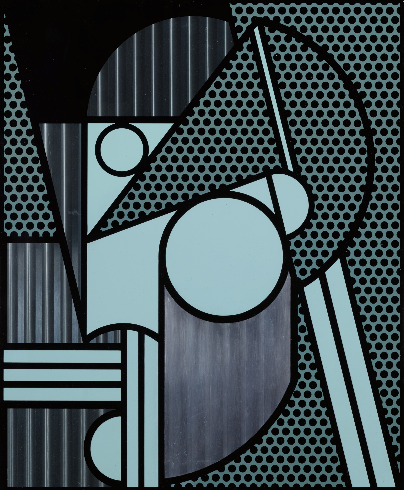 Roy Lichtenstein - Modern Head #4