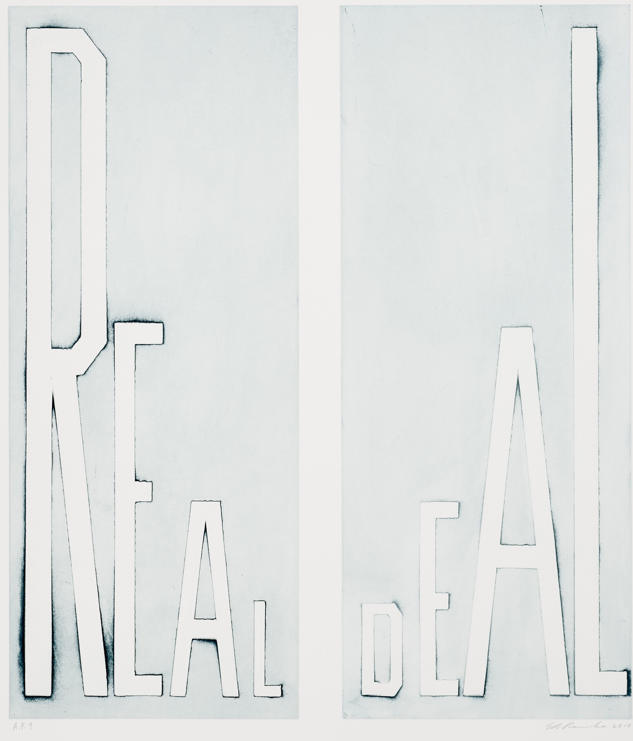 Ed Ruscha - Real Deal