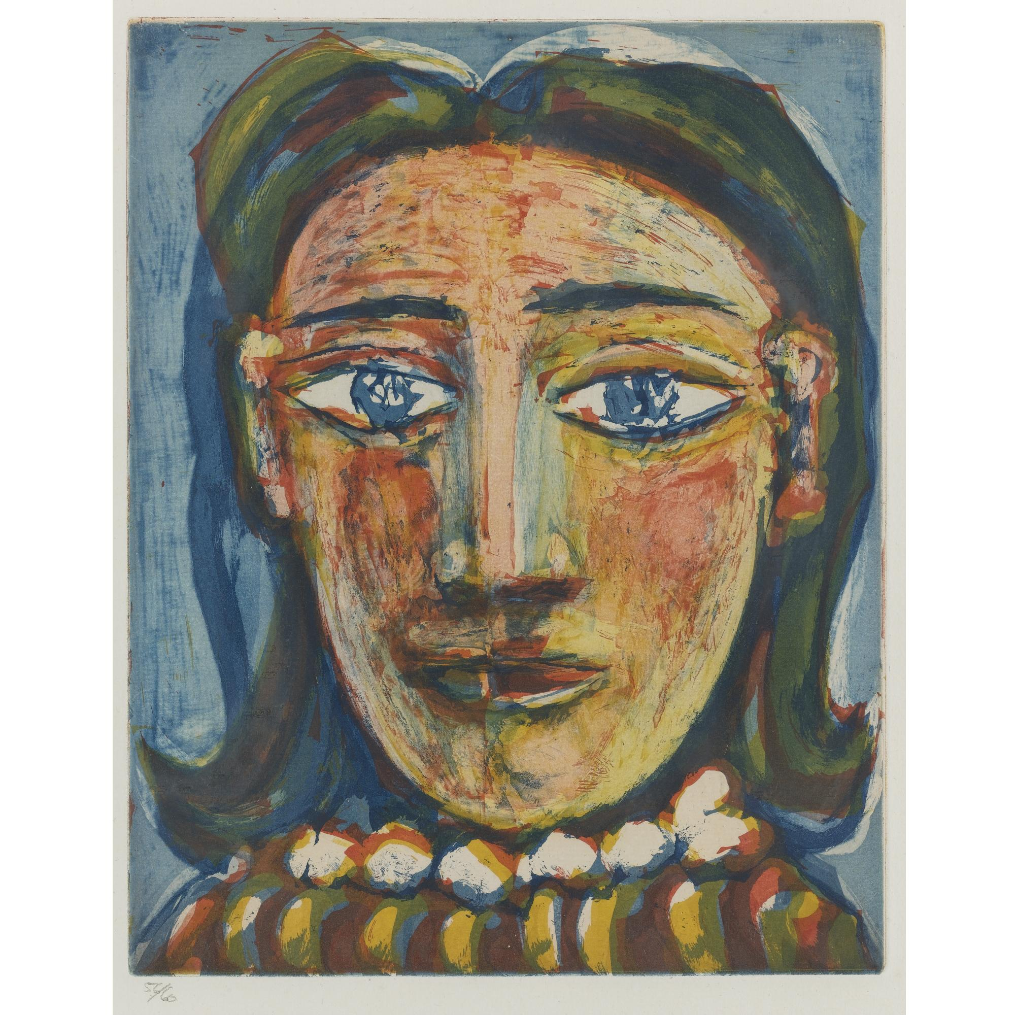 Pablo Picasso - Tête de Femme No 1, Portrait de Dora Maar