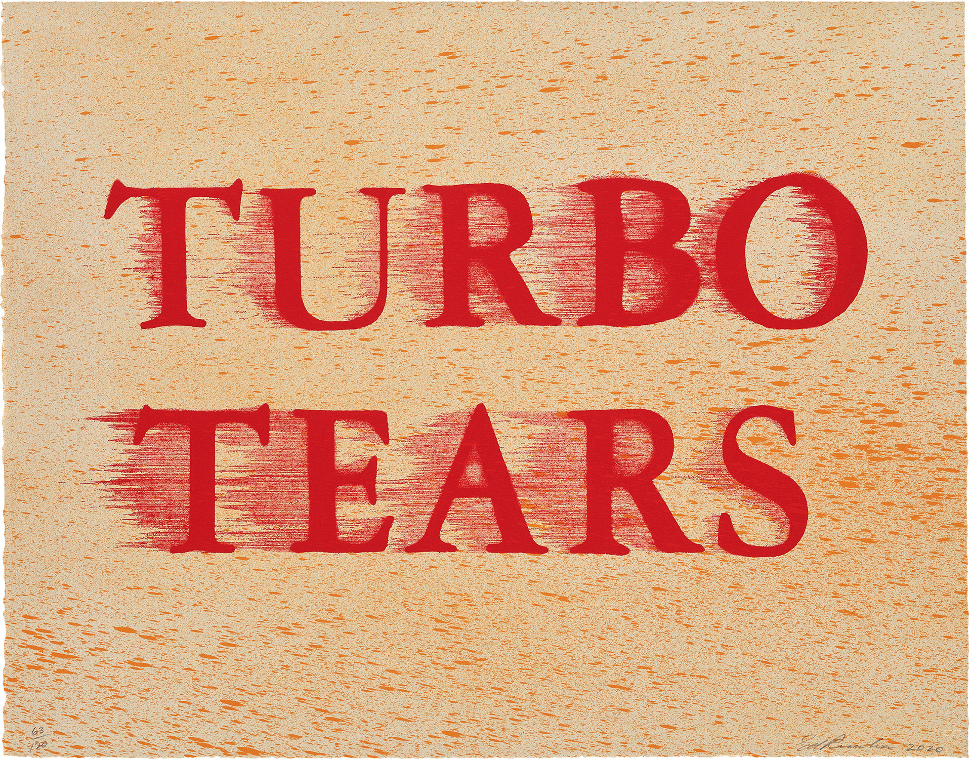 Ed Ruscha - Turbo Tears