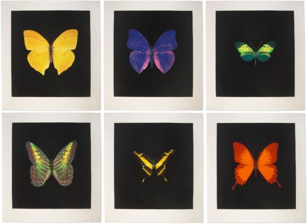 Damien Hirst - The Souls on Jacob's Ladder Take Their Flight