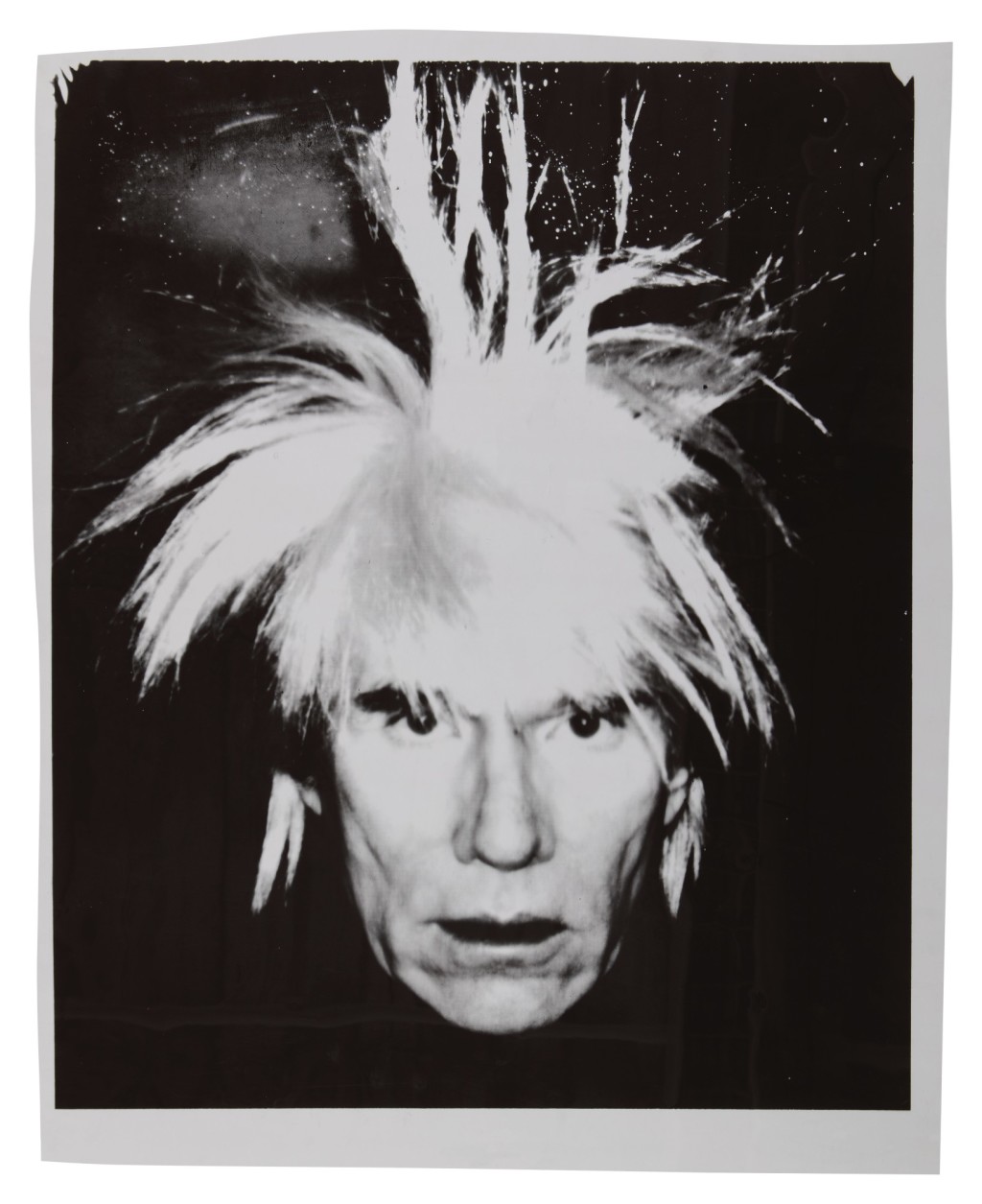 Andy Warhol - SELF PORTRAIT (FRIGHT WIG)