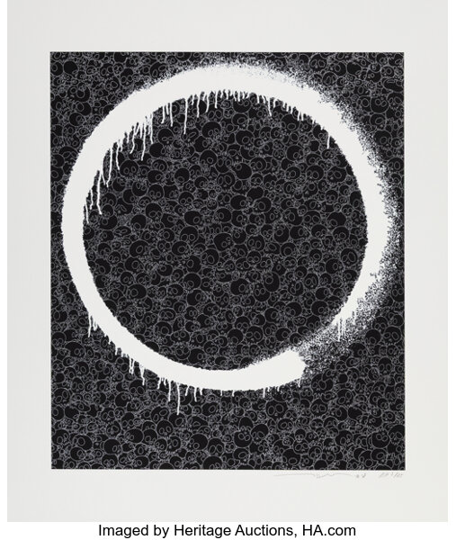 Takashi Murakami - Enso: Facing the Pitch Black Void
