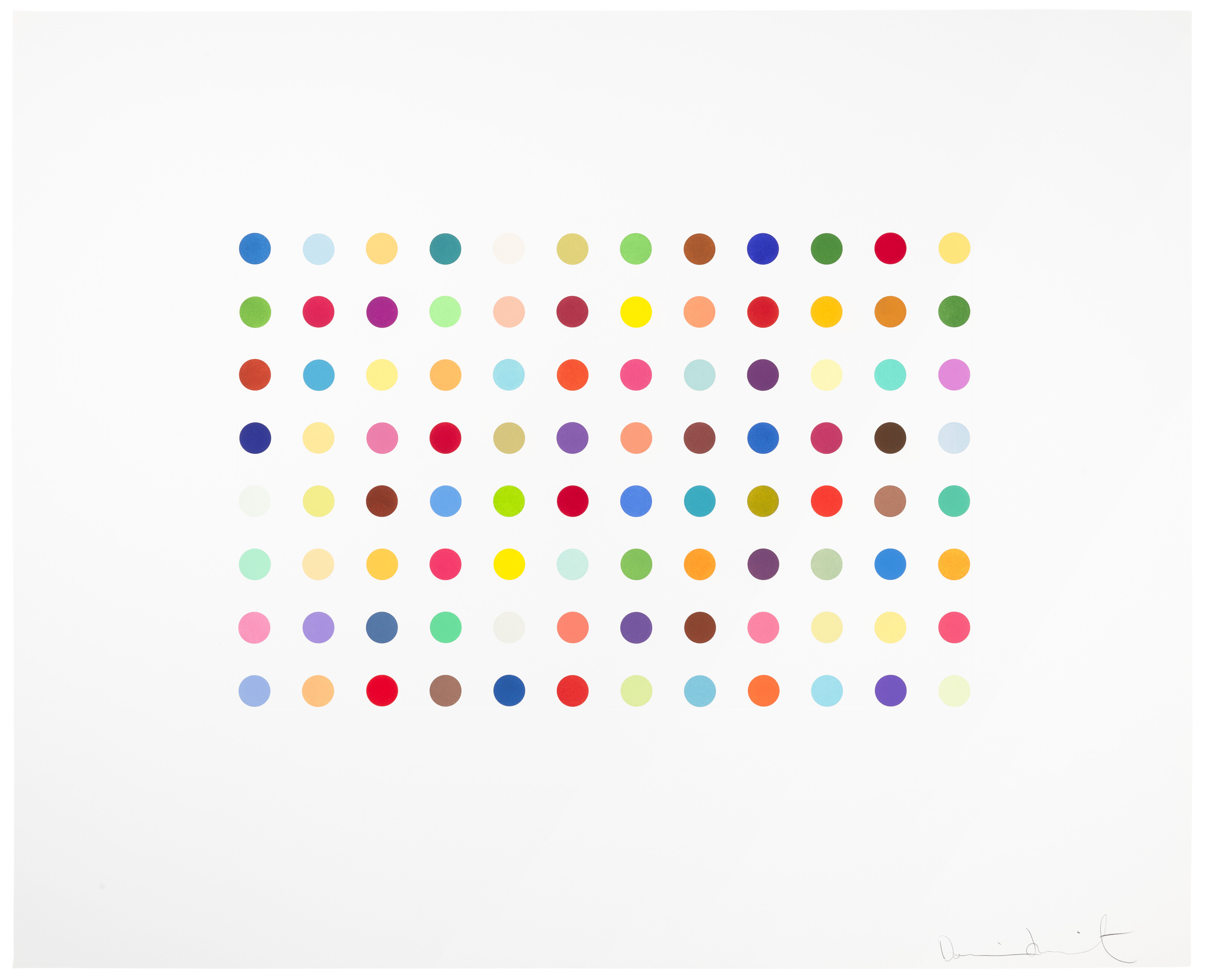 Damien Hirst - Bromphenol Blue