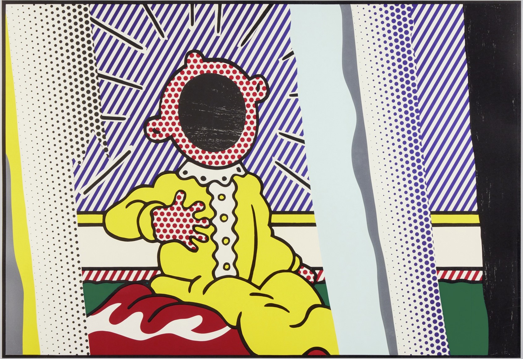 Roy Lichtenstein - Reflections on the Scream, from the Reflections series (Corlett 243; RLCR 3960)