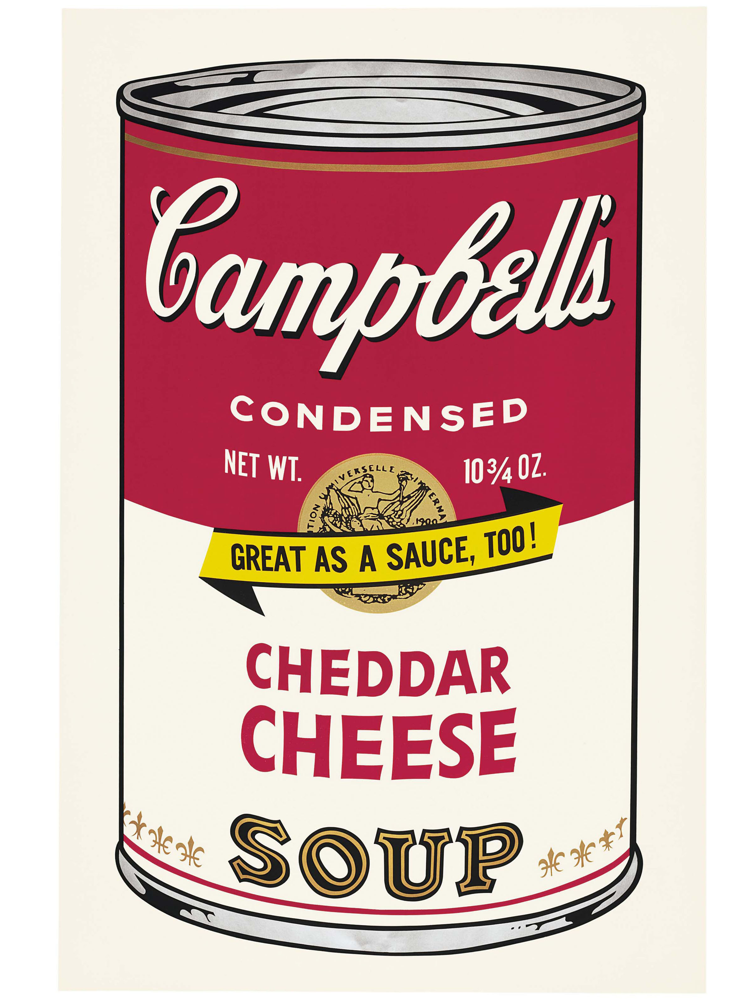 Andy Warhol - Cheddar Cheese, from Campbell's Soup II- (F. & S. II.63)